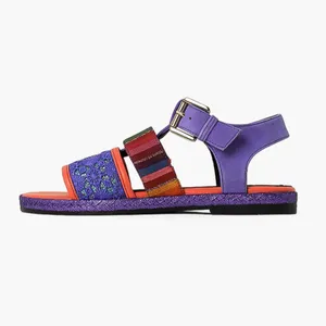 صندل زنانه مدل  تخت 