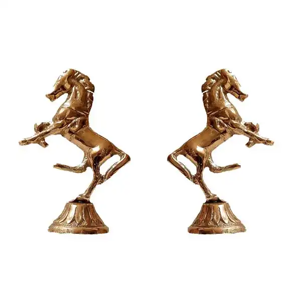 تندیس مدل اسب کوچک مجموعه 2 عددی