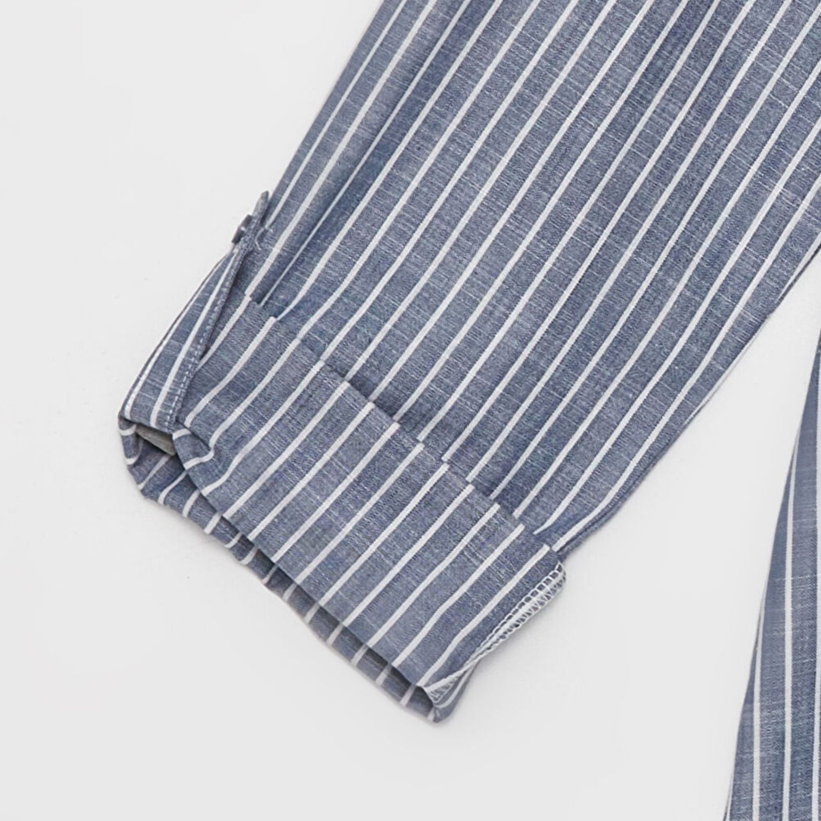 شومیز آستین بلند زنانه ال سی وایکیکی مدل Cizgili43221 - - 2