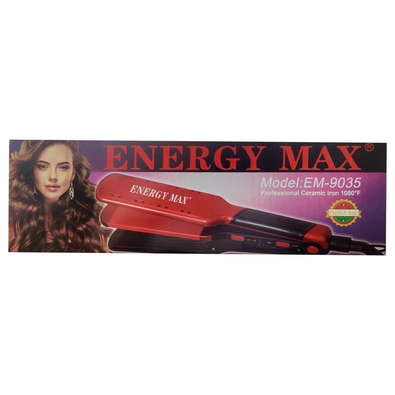 اتو و حالت دهنده ی مو انرژی مکس مدل EM-9035