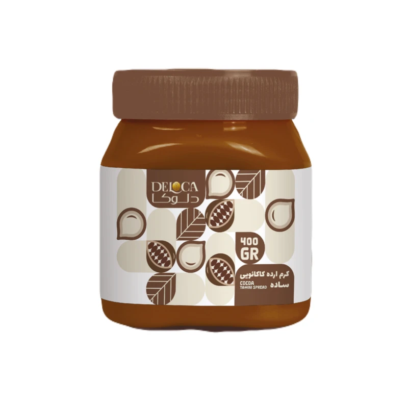 کرم ارده شکلاتی دلوکا - 400 گرم