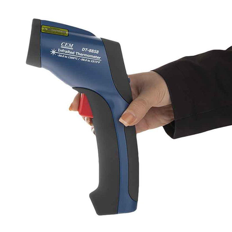 دماسنج لیزری سی ای ام مدل DT-8858 دماسنج لیزری سی ای ام مدل DT-8858