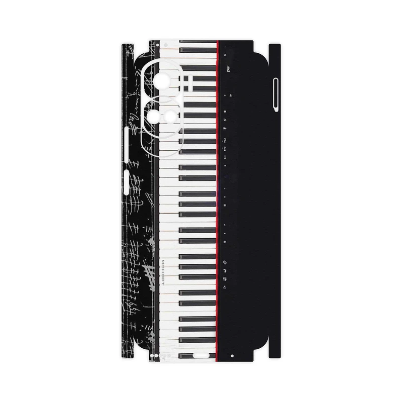 برچسب پوششی ماهوت مدل Piano_Instrument-FullSkin مناسب برای گوشی موبایل آنر 90 Lite