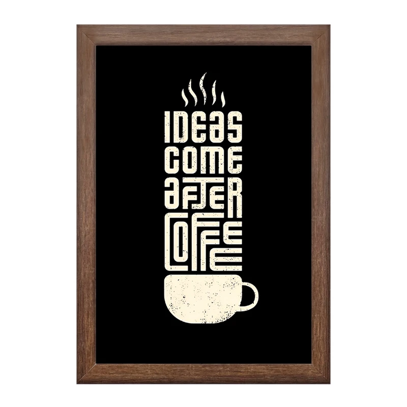 تابلو خندالو طرح قهوه (Coffee) کد F4085