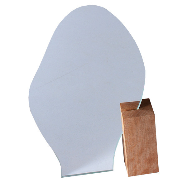 آینه رومیزی مدل چوبی دفرمه کد D5