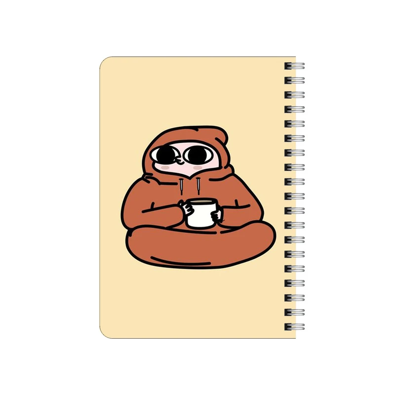 دفترچه یادداشت بامبیلیپ مدل چوبی طرح سرمایی و چای کد 3538163