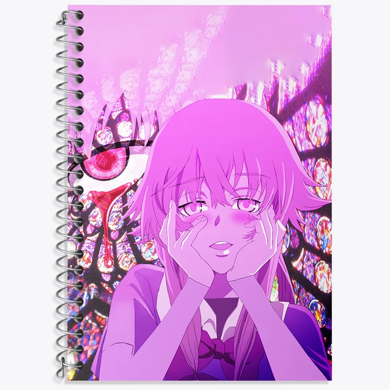 دفتر لغت 50 برگ خندالو طرح یونو انیمه میرای نیکی کد 32388