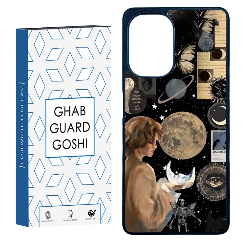 کاور قاب گارد گوشی طرح ماه کد TPU-059 مناسب برای گوشی موبایل شیائومی Poco F5 / Redmi Note 12 Turbo