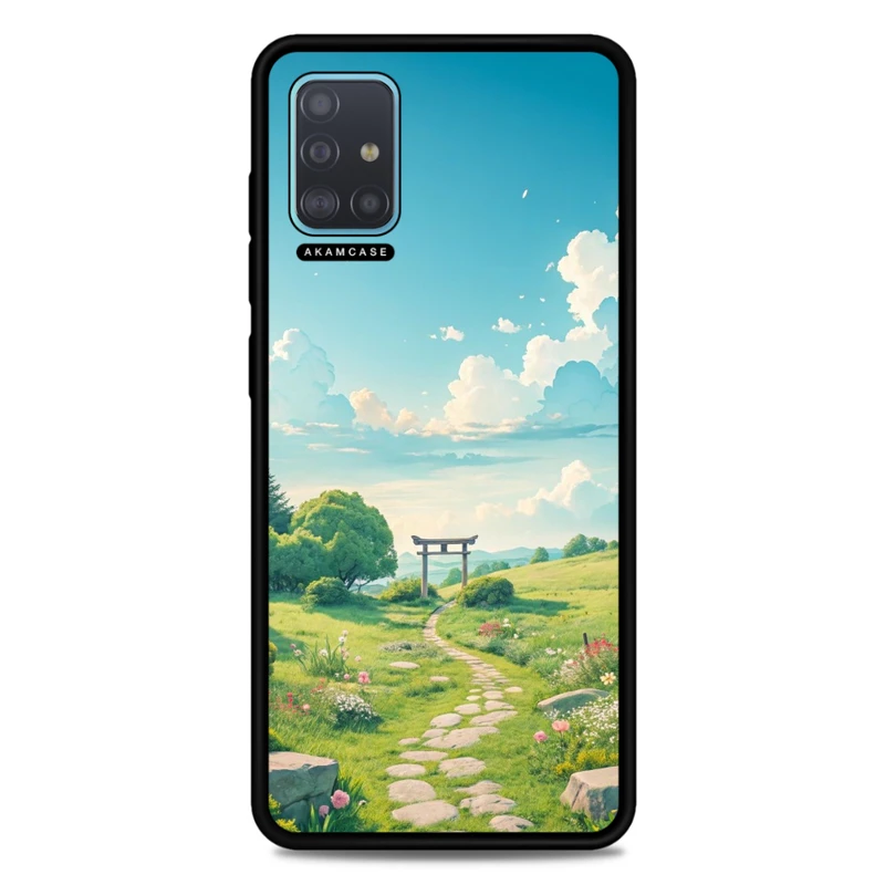 کاور آکام مدل AMC-WSGA51-NATURE-11 مناسب برای گوشی موبایل سامسونگ Galaxy A51