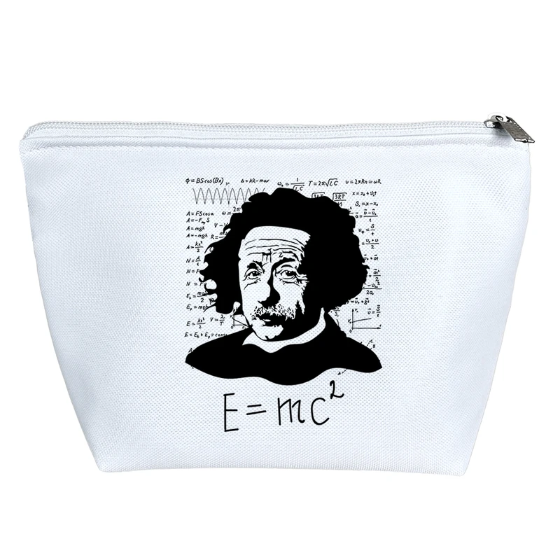 کیف لوازم آرایش دخترانه خندالو مدل آلبرت اینشتین کد H1968