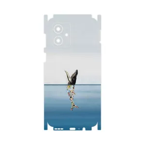 MAHOOT Collage of Sea Trash-FullSkin Cover Sticker for Motorola Moto G54