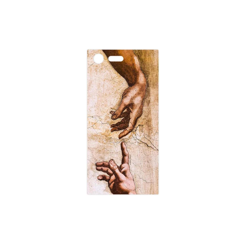 برچسب پوششی ماهوت مدل The Creation of Adam of MichelAnge مناسب برای گوشی موبایل سونی Xperia X Compact