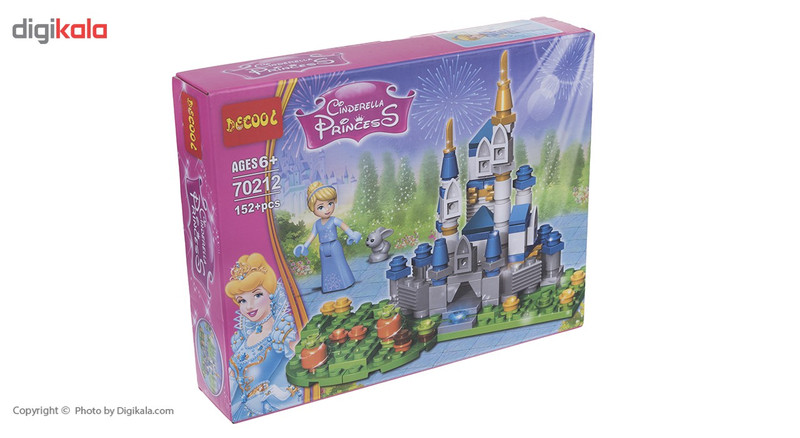 ساختنی دکول مدل Cinderella Princess