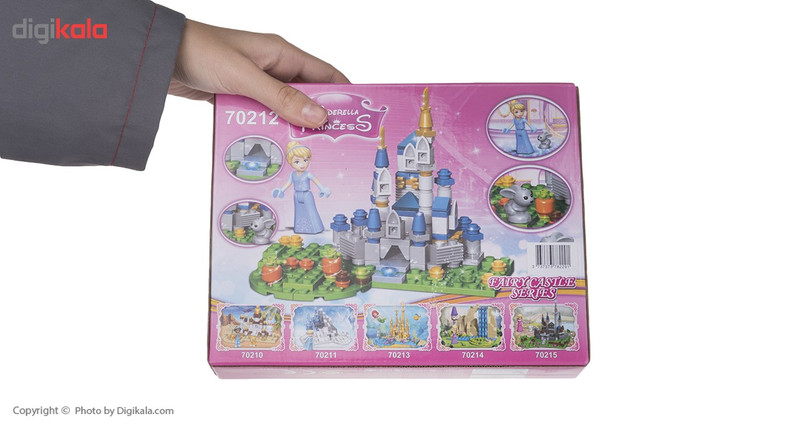 ساختنی دکول مدل Cinderella Princess