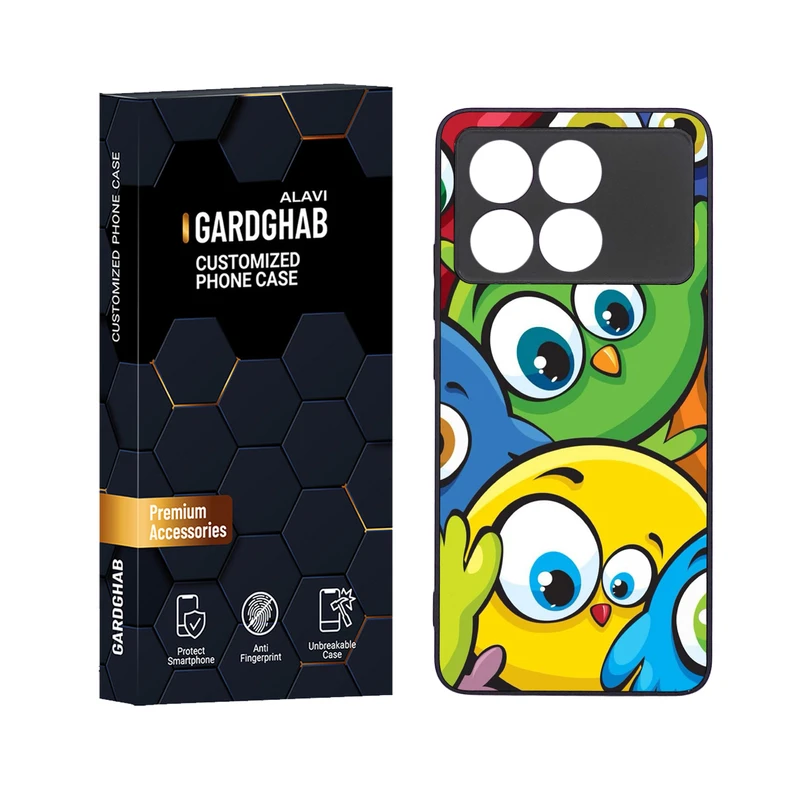 کاور گارد قاب علوی مدل دور ژله ای مناسب برای گوشی موبایل شیائومی Poco X6 Pro