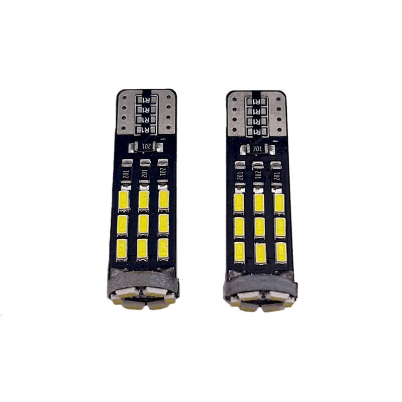 لامپ چراغ سکن خودرو اچ اف دی مدل 24SMD بسته دو عددی