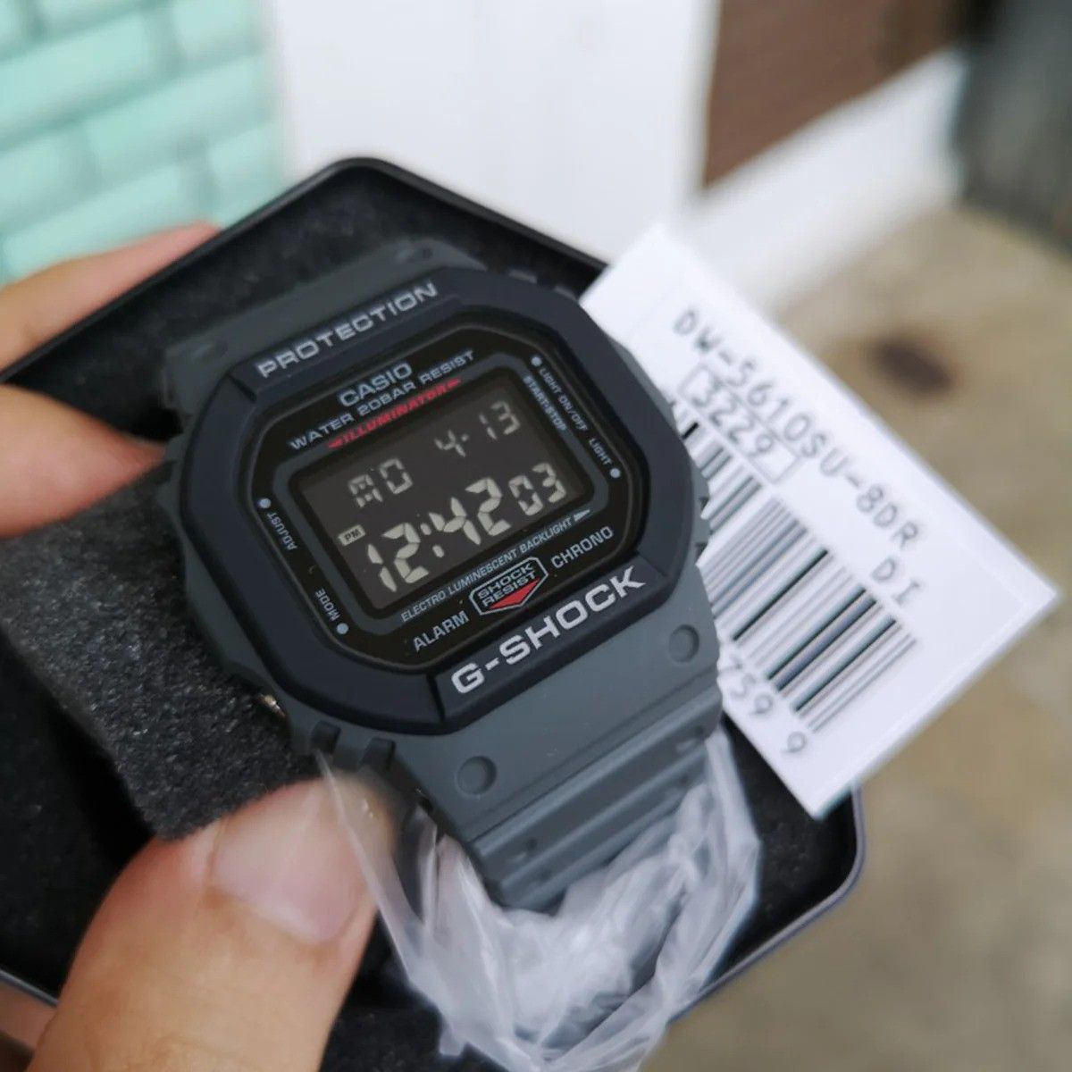 ساعت مچی دیجیتال کاسیو مدل DW-5610SU-8DR -  - 9