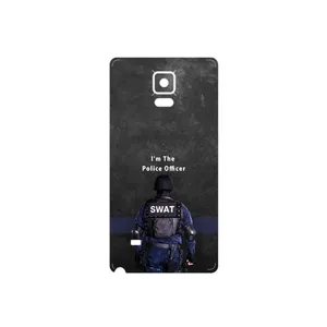 MAHOOT Police Officer Cover Sticker for Samsung Galaxy Note 4
