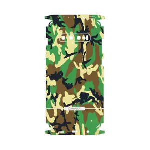 MAHOOT Army-Green1-Pattern-FullSkin Cover Sticker for Samsung Galaxy S10 Plus