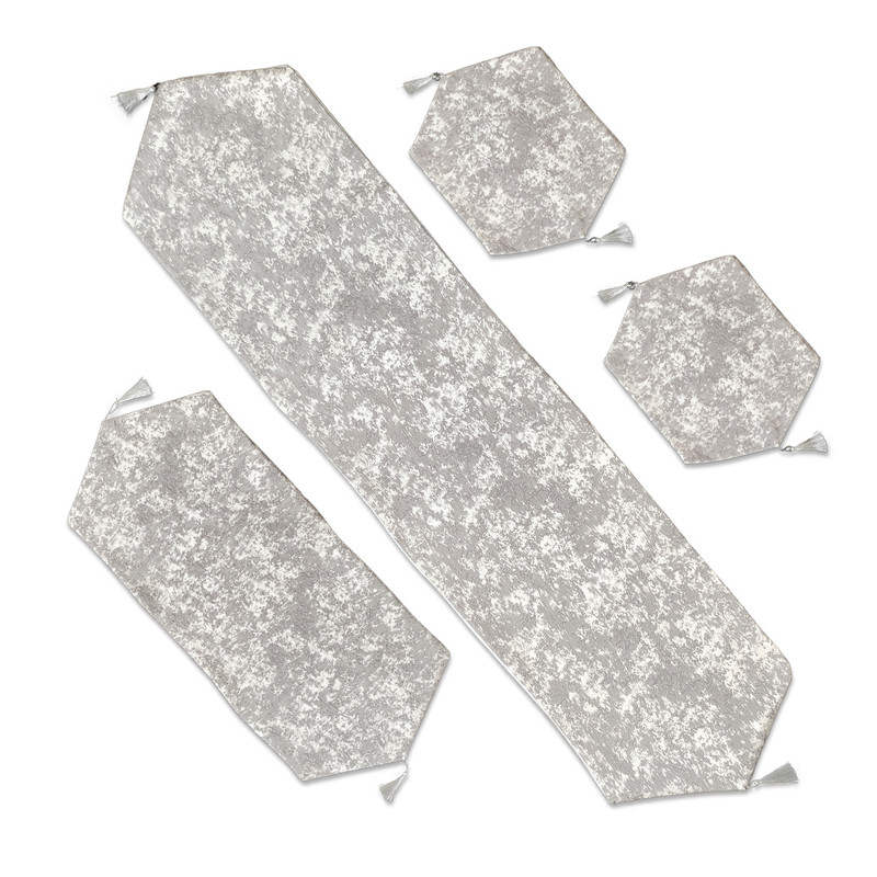 ست رومیزی 4تکه مدل پتینه کد PT100