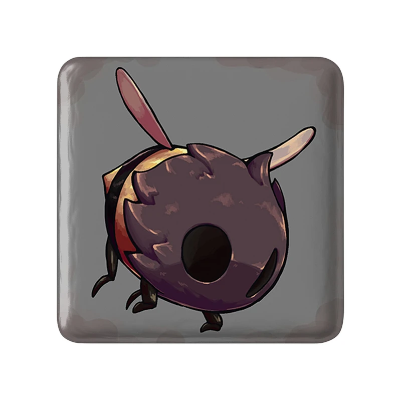 مگنت خندالو طرح بازی هالو نایت (Hollow Knight) مدل مربعی کد 32953