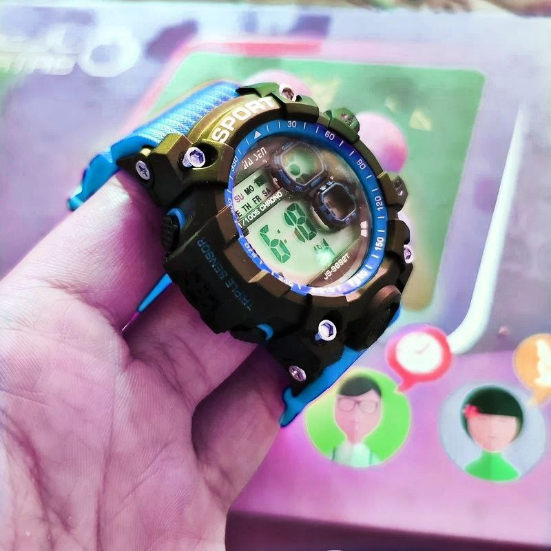 ساعت مچی دیجیتال مردانه مدل تک زمانه 0990