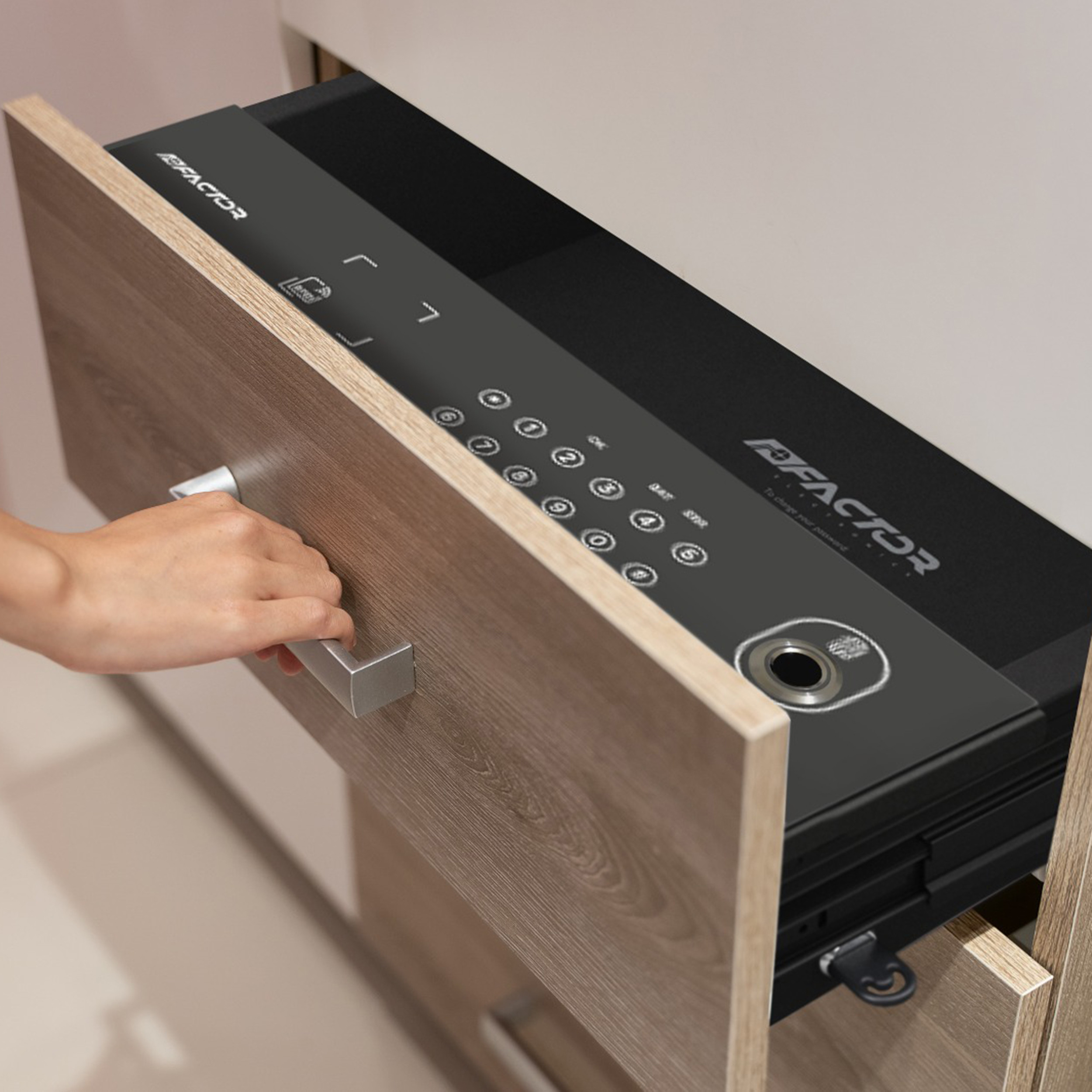 صندوق الکترونیکی فکتور مدل اثر انگشتی sbx1+