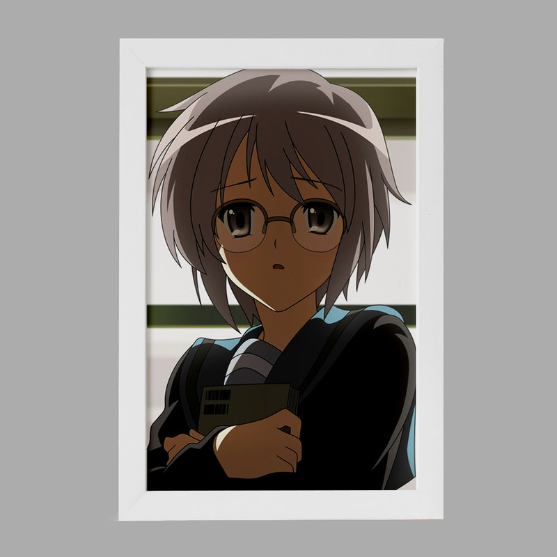 تابلو خندالو مدل یوکی انیمه ناپدید شدن هارومی سوزومیا The Disappearance of Haruhi Suzumiya کد 23111