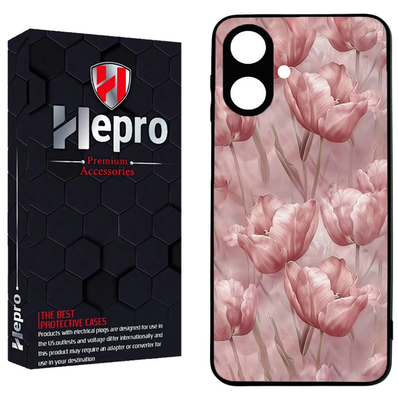کاور هپرو طرح گل کد TPU-310 مناسب برای گوشی موبایل سامسونگ Galaxy A06