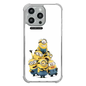 AKAM AMC-WTA15PROMAX-MINIONS3 Cover For Apple iPhone 15 Pro Max