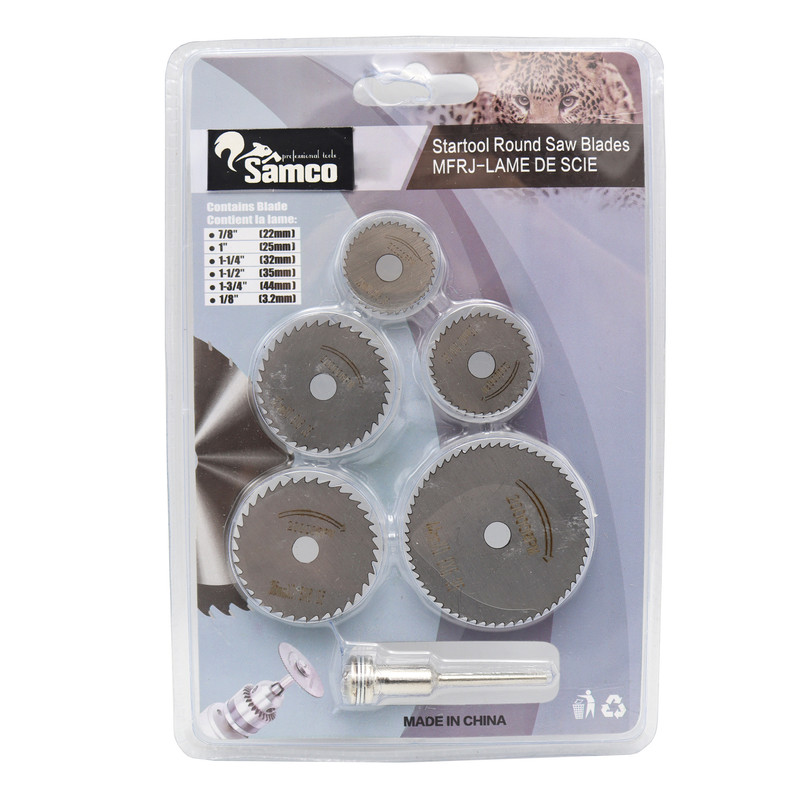 صفحه فرز چوب بر سامکو مدل پولکی کد YP-CHOB-MDF مجموعه 6 عددی