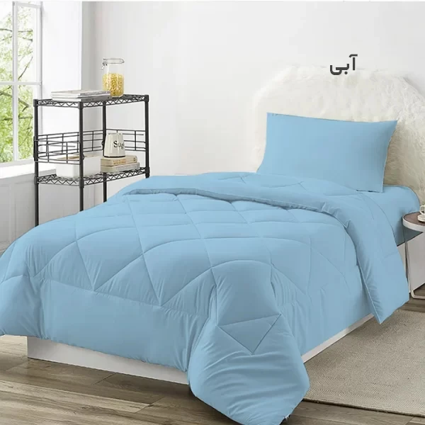 عکس شماره 4 : لحاف چیداری مدل میکرو یک نفره سایز 190x220سانتی متر