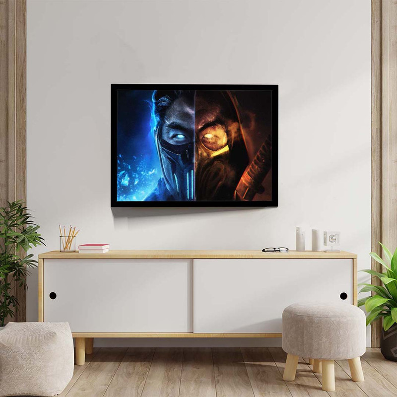 تابلو مدل mortal kombat کد F-14017