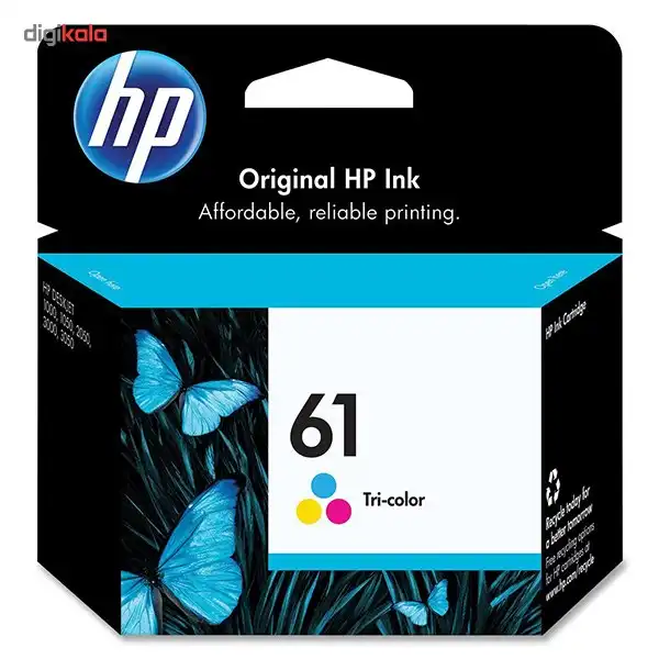 کارتریج پرینتر اچ پی 61 رنگی
