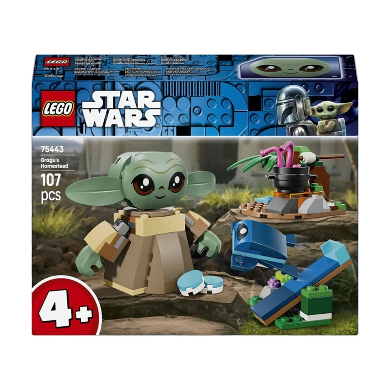 لگو 107 تکه سری Star Wars مدل Grogu’s Homestead (خانه گروگو) کد 75443