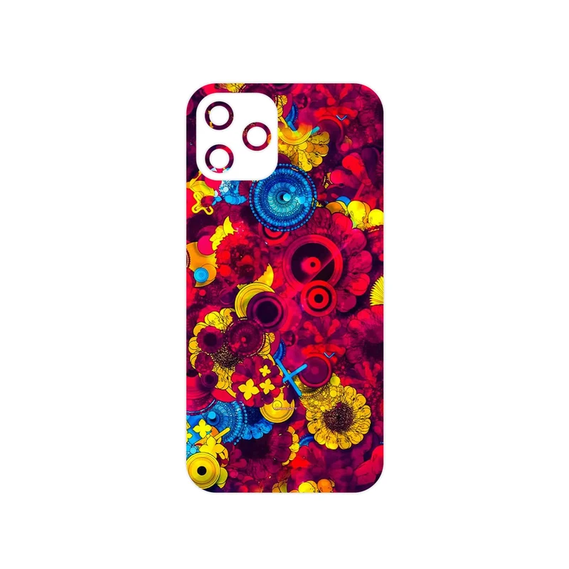 برچسب پوششی ماهوت مدل Vector Flower Garden Digital Art مناسب برای گوشی موبایل اپل iPhone 12 Pro