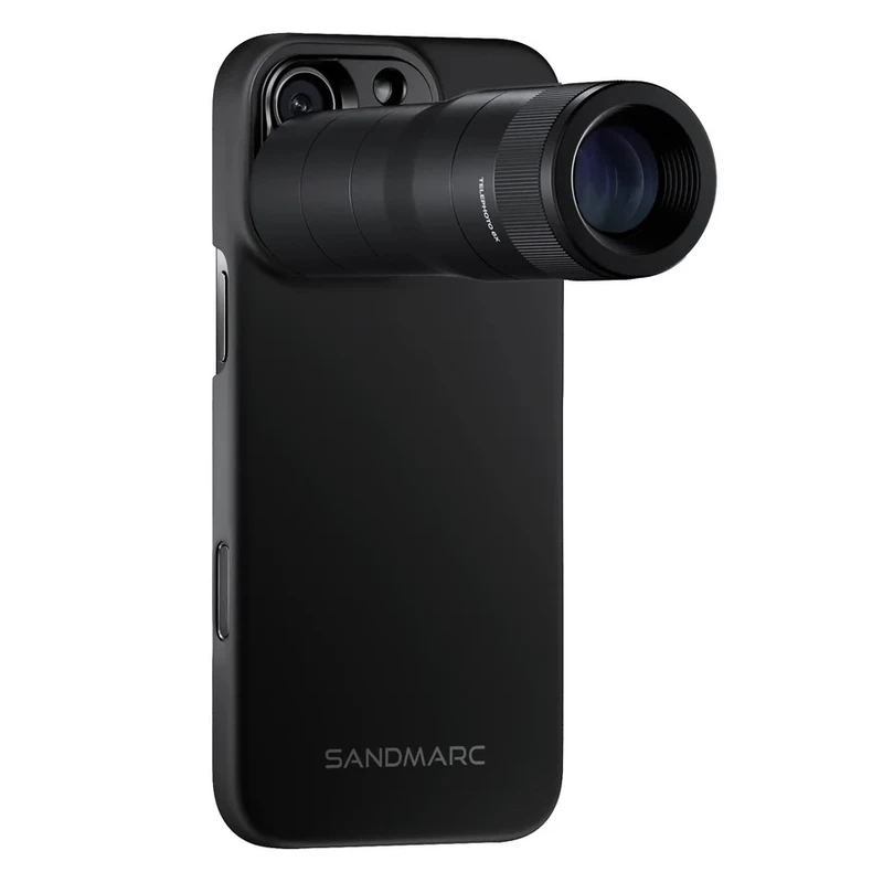 لنز موبایل سندمارک مدل Telephoto 6x مناسب برای گوشی موبایل اپل iPhone 16 لنز موبایل سندمارک مدل Telephoto 6x مناسب برای گوشی موبایل اپل iPhone 16
