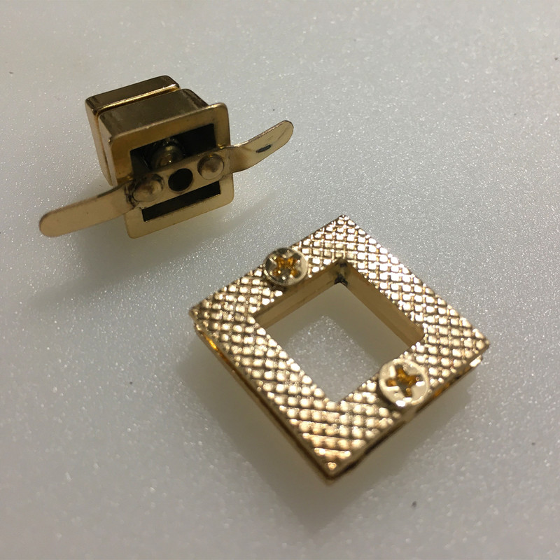 قفل پیچی کیف مدل Lock-Square-Gd قفل پیچی کیف مدل Lock-Square-Gd