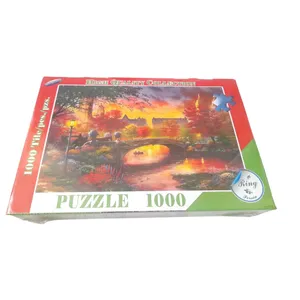 پازل 1000 تکه رینگ طرح پل و رودخانه کد 0369