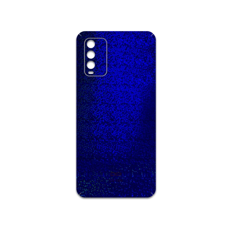 برچسب پوششی ماهوت مدل Blue-Holographic مناسب برای گوشی موبایل شیائومی Redmi Note 9 4G