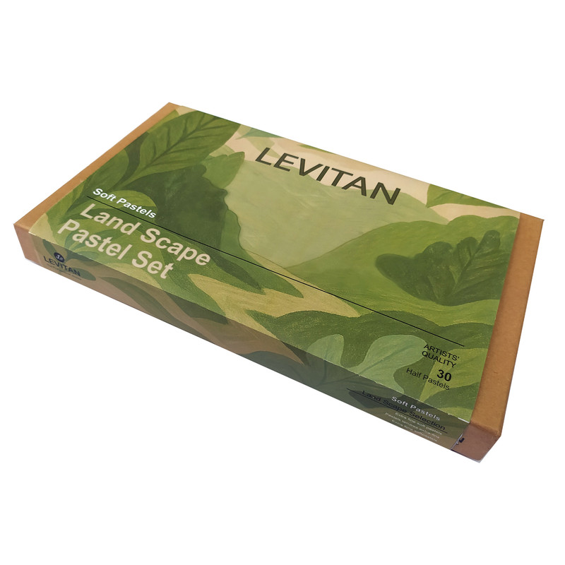 پاستل گچی لویتان مدل منظره کد 1215 بسته 30 عددی