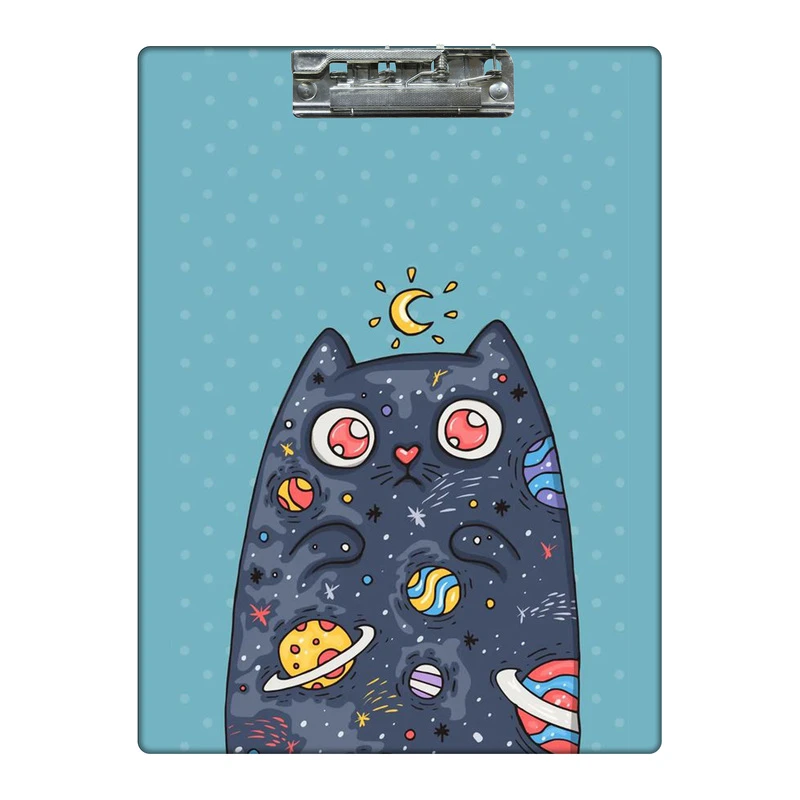 تخته شاسی طرح گربه کهکشانی کد 4947891 سایز A4