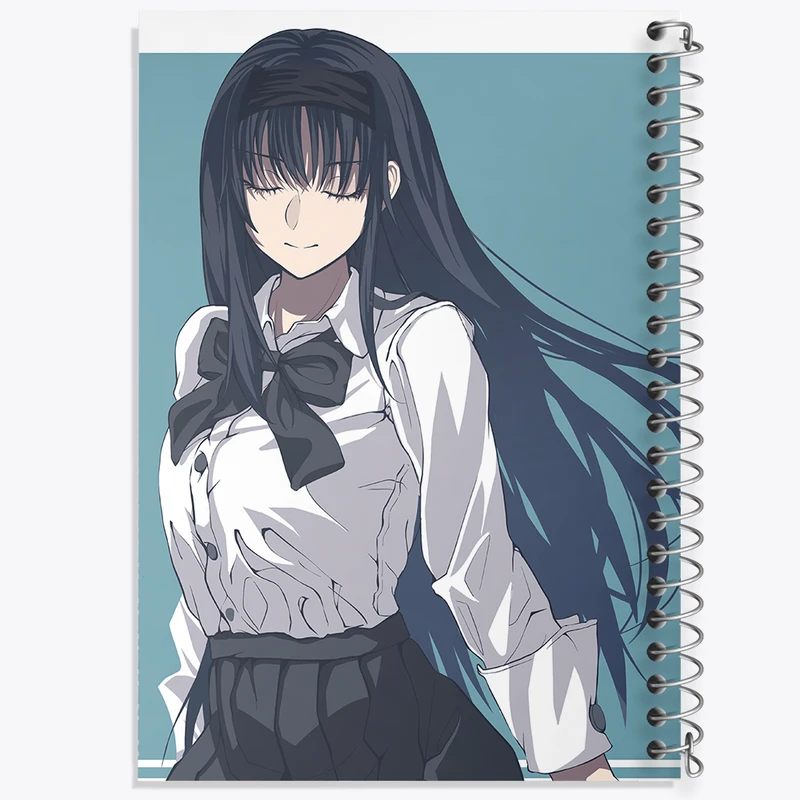 دفتر لیست خرید 50 برگ خندالو طرح بازی تسوکی هیمه‌ (Tsukihime) کد 34499