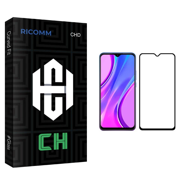 محافظ صفحه نمایش ریکام مدل CH مناسب برای گوشی موبایل شیائومی Redmi 9