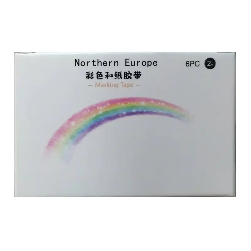 چسب نواری مدل واشی عرض 1 سانتی متر بسته 6 عددی