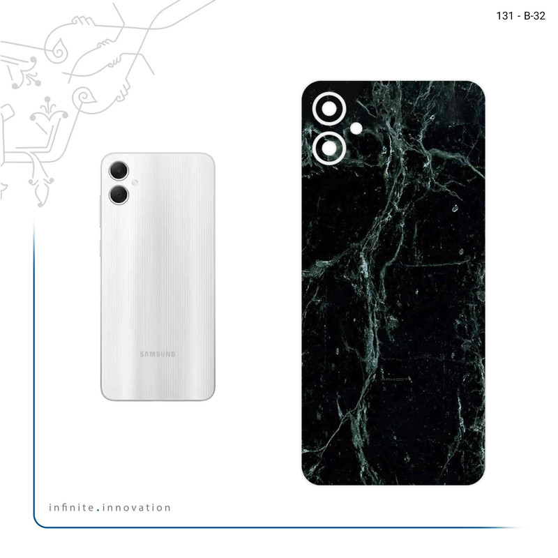 برچسب پوششی ماهوت مدل Graphite_Green_Marble مناسب برای گوشی موبایل سامسونگ Galaxy A05
