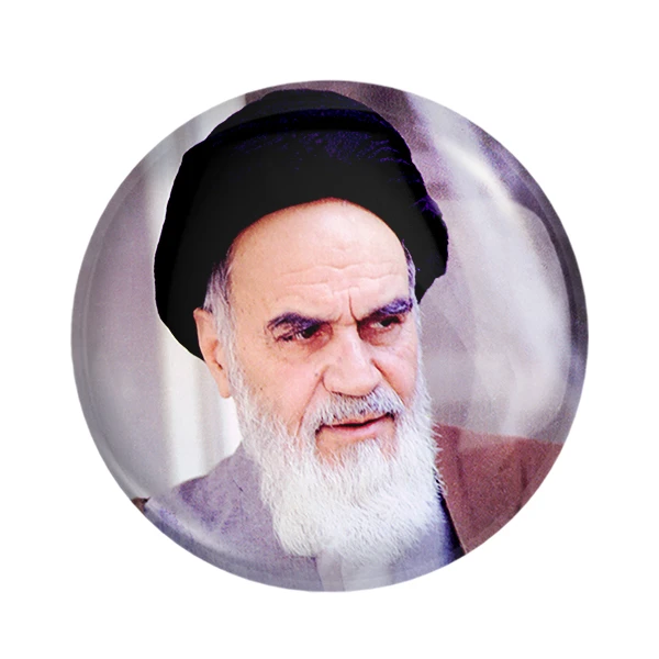 مگنت خندالو طرح تصویر امام خمینی کد 2551 