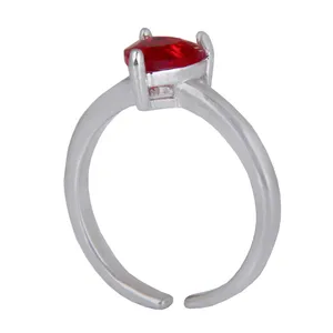 انگشتر زنانه مدل مینیمال کوارتز کد AWS_015