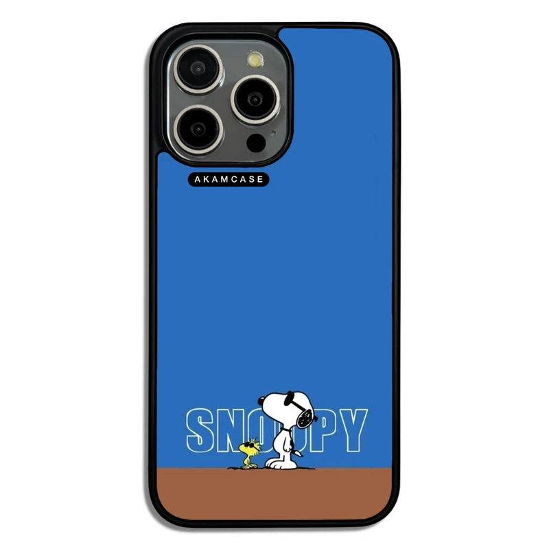 کاور آکام مدل AMC-WA15PROMAX-SNOOPY-43 مناسب برای گوشی موبایل اپل iPhone 15 Pro Max