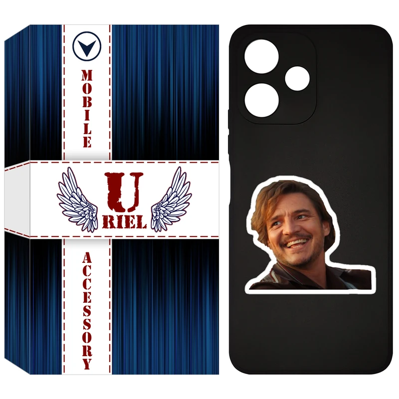 کاور یوریل مدل KSH کد 83 طرح لبخند مناسب برای گوشی موبایل شیائومی Redmi 12 5G / Note 12R / Poco M6 Pro 5G